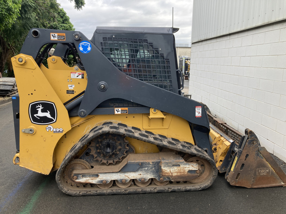 2021 John Deere 317G Compact Track Loader image 5