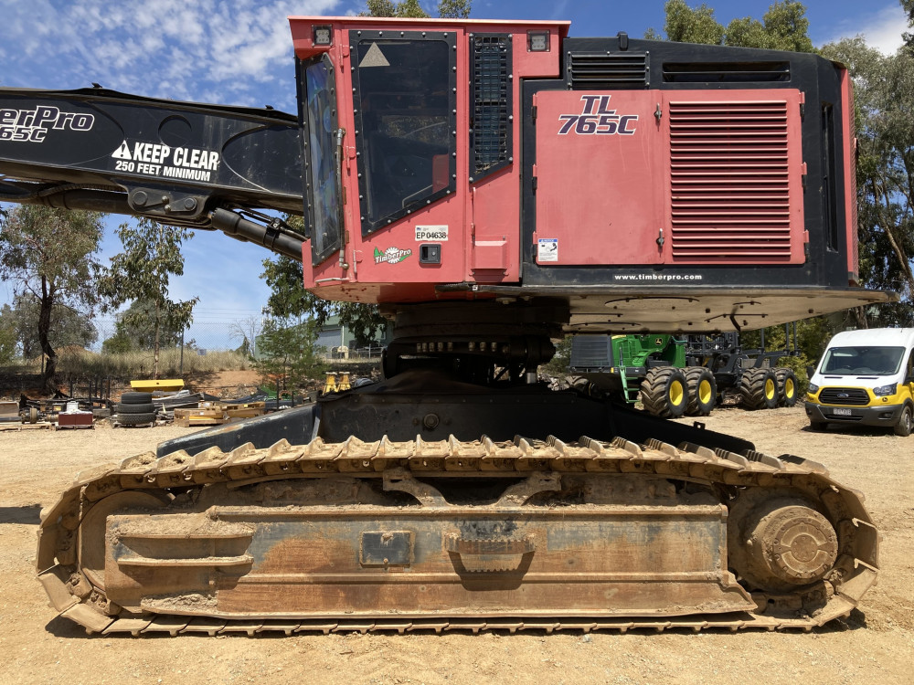 2016 Timberpro TL765C Forestry Tracked Harvester image 2