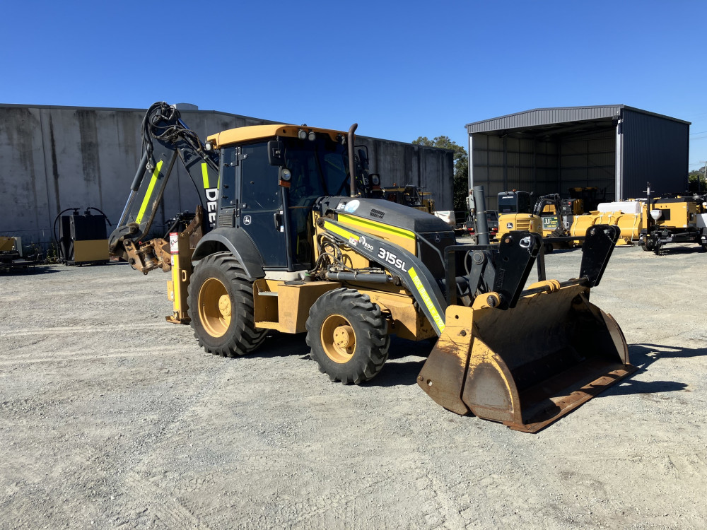 2018 John Deere 315SL Backhoe Loader image 6