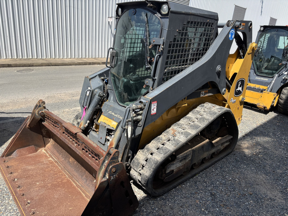 2021 John Deere 317G Compact Track Loader image 3