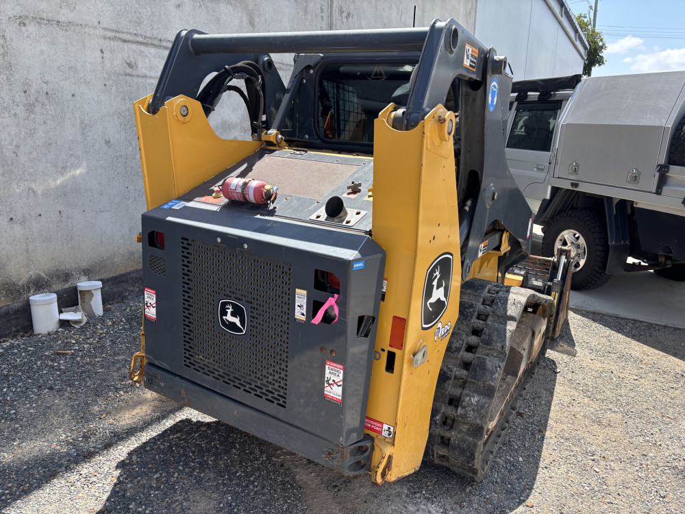 2021 John Deere 317G Compact Track Loader image 9